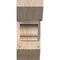 Ekena Millwork Balboa Slat Smooth Bracket w/ Offset Brace, Douglas Fir, 7 1/2"W x 18"D x 18"H BKT0806X18X18BOA06SDF - alternate 2